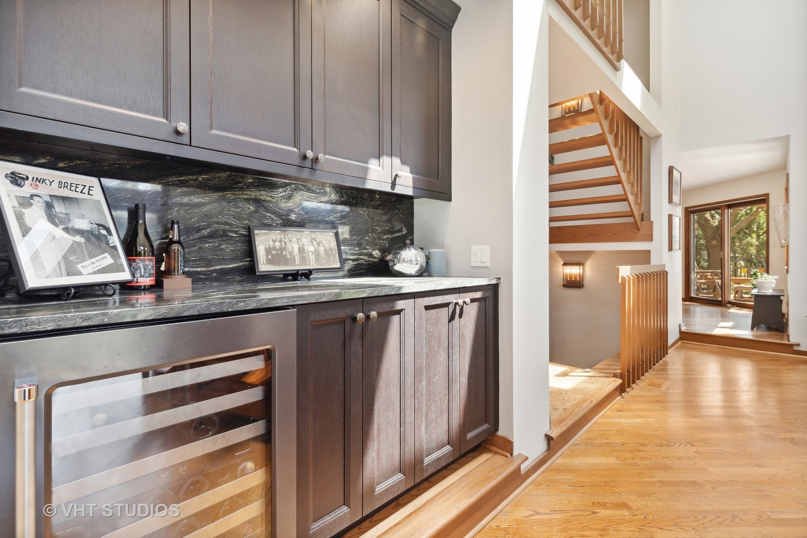 770 Valley Road Lake Forest, IL 60045 - Photo 6 of 29 a kitchen with stainless steel appliances granite countertop a refrigerator and a sink