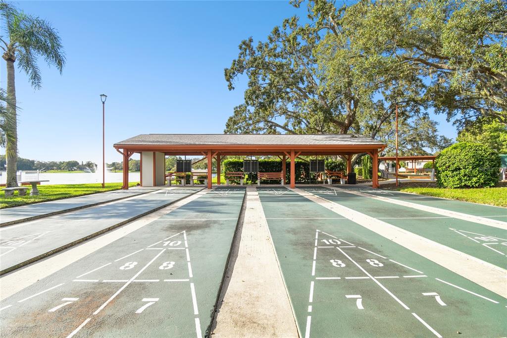 11340 Carriage Hill Drive, Unit 4 Port Richey, FL 34668 - Photo 29 of 36 a view of a swimming pool with a patio