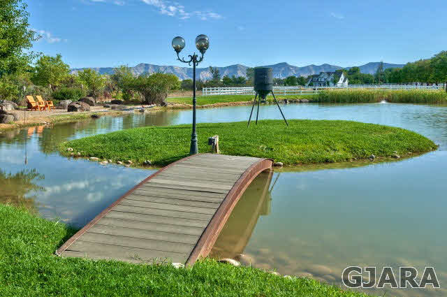 887 25 Road Grand Junction, CO 81505 - Photo 37 of 42 a view of a garden with lake