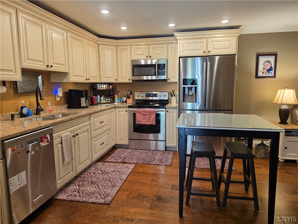 147 Gildner Road Central Square, NY 13036 - Photo 34 of 48 Lower level kitchen with granite countertops