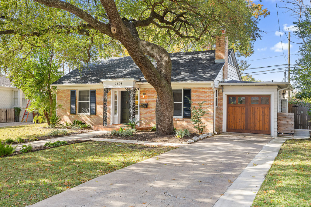 3808 Avenue F Austin, TX 78751 - Photo 22 of 22 Attached garage, gutters, and charm both inside and out.