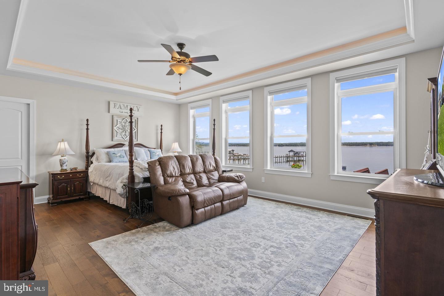 24814 Half Pone Point Road Hollywood, MD 20636 - Photo 24 of 80 Primary Bedroom with a View
