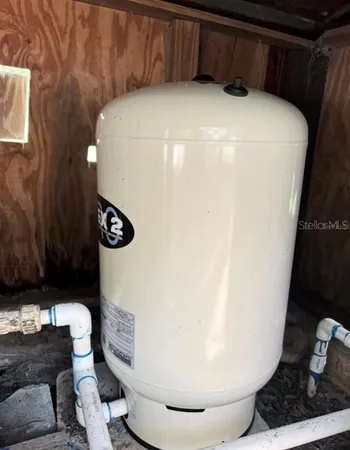 a backyard of a house