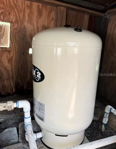 a backyard of a house