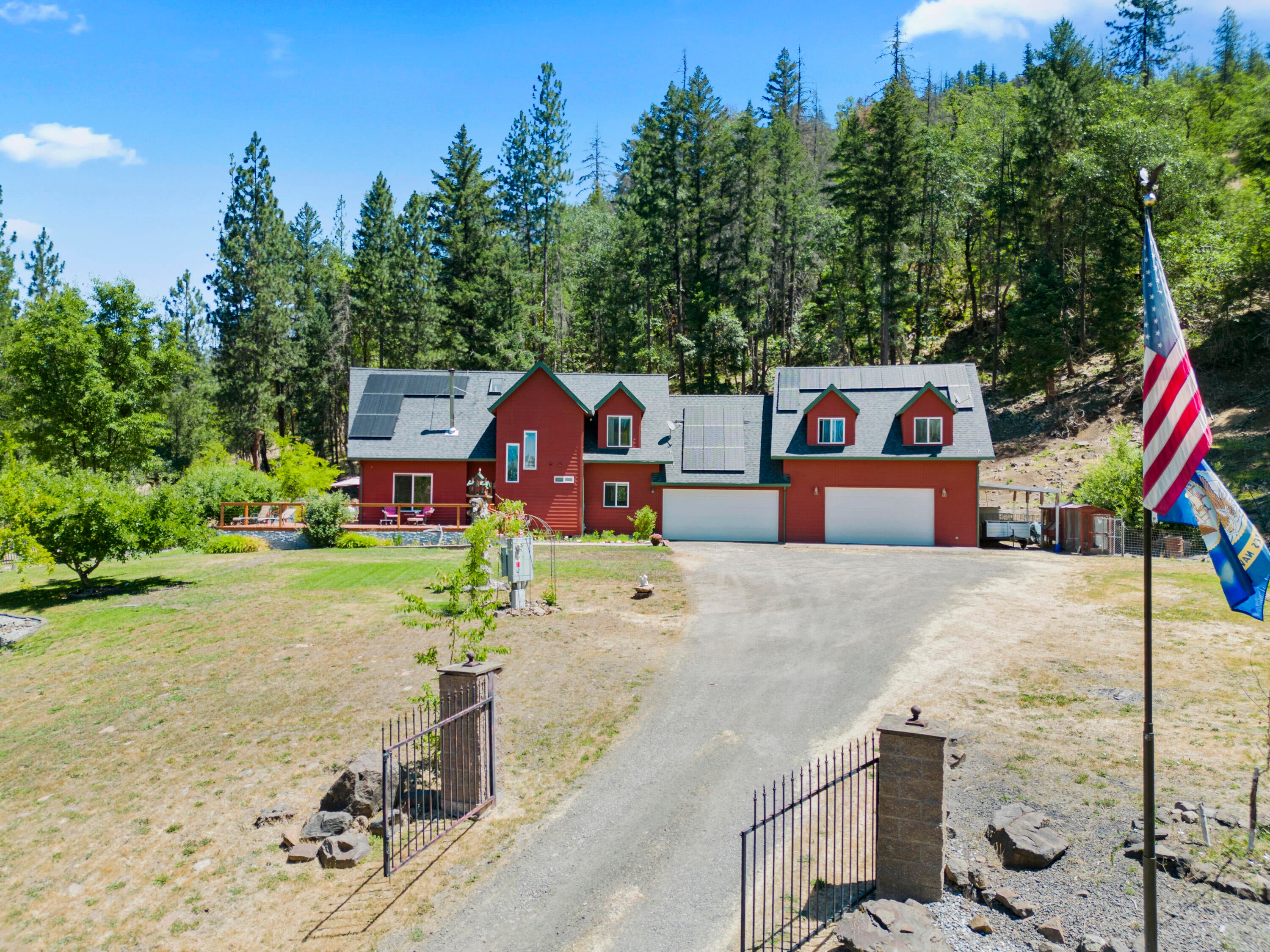 672 Elk Creek Road Trail, OR 97541 - Photo 3 of 56 672 Elk Creek Road - Drone - 01