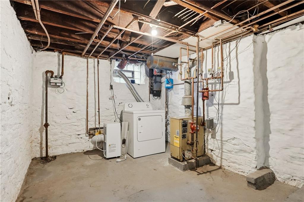3468 Ligonier Street Pittsburgh, PA 15201 - Photo 26 of 33 a view of a room with wooden walls