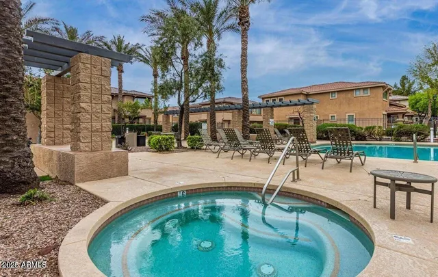 a view of a street with houses