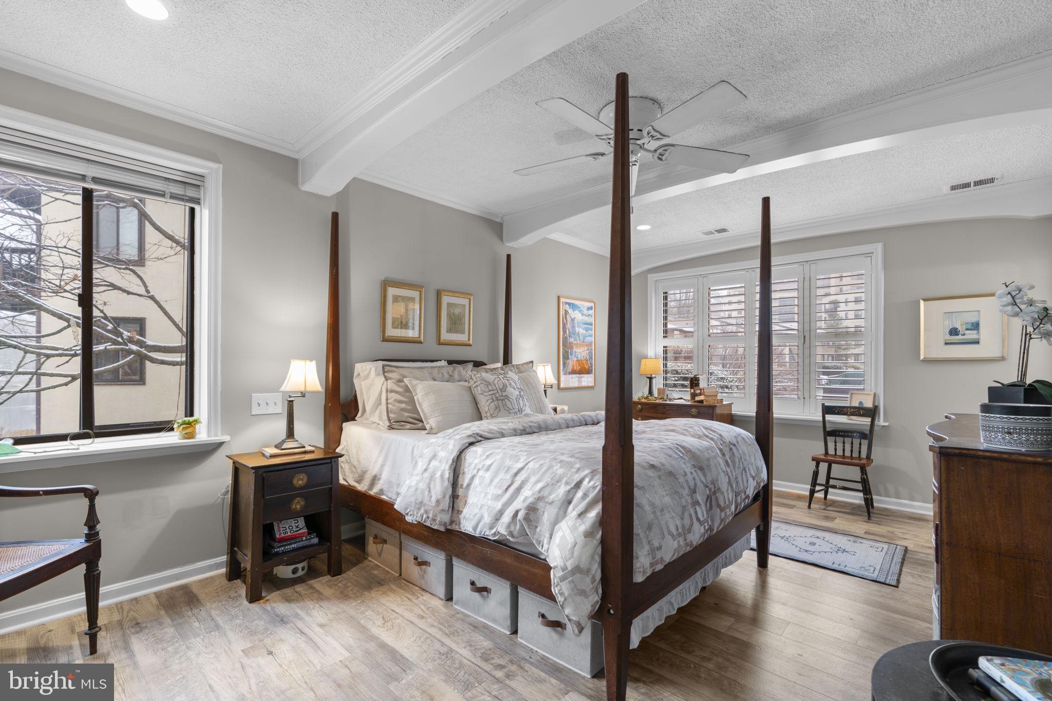 10077 Windstream Drive, Unit 4 Columbia, MD 21044 - Photo 20 of 59 Primary suite with lake views from the window