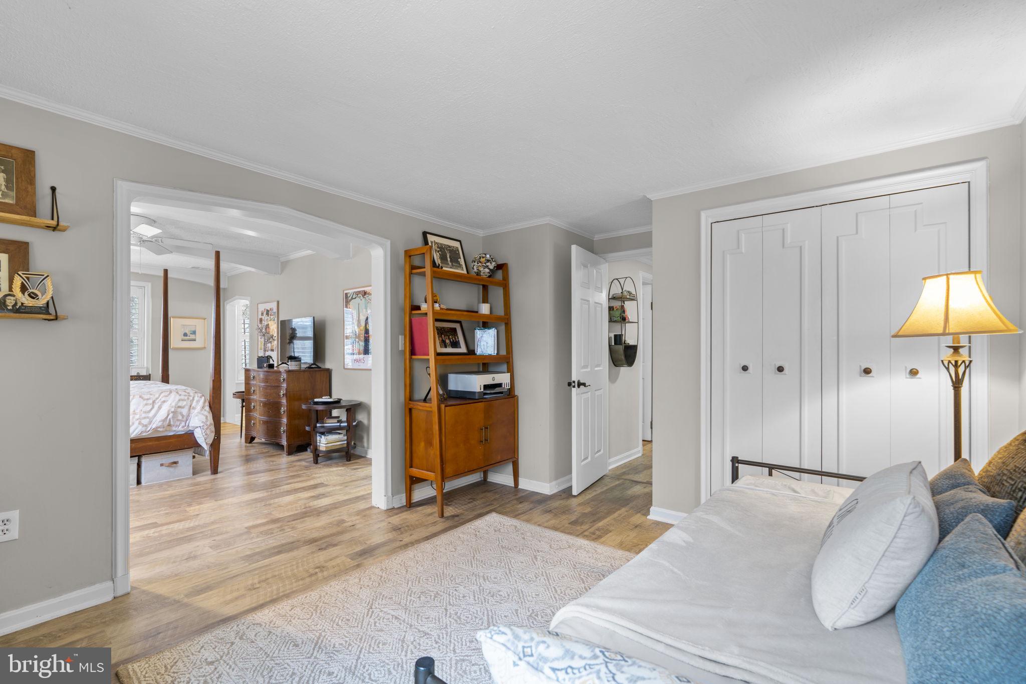 10077 Windstream Drive, Unit 4 Columbia, MD 21044 - Photo 31 of 59 Sitting room/den with arched doorway into primary