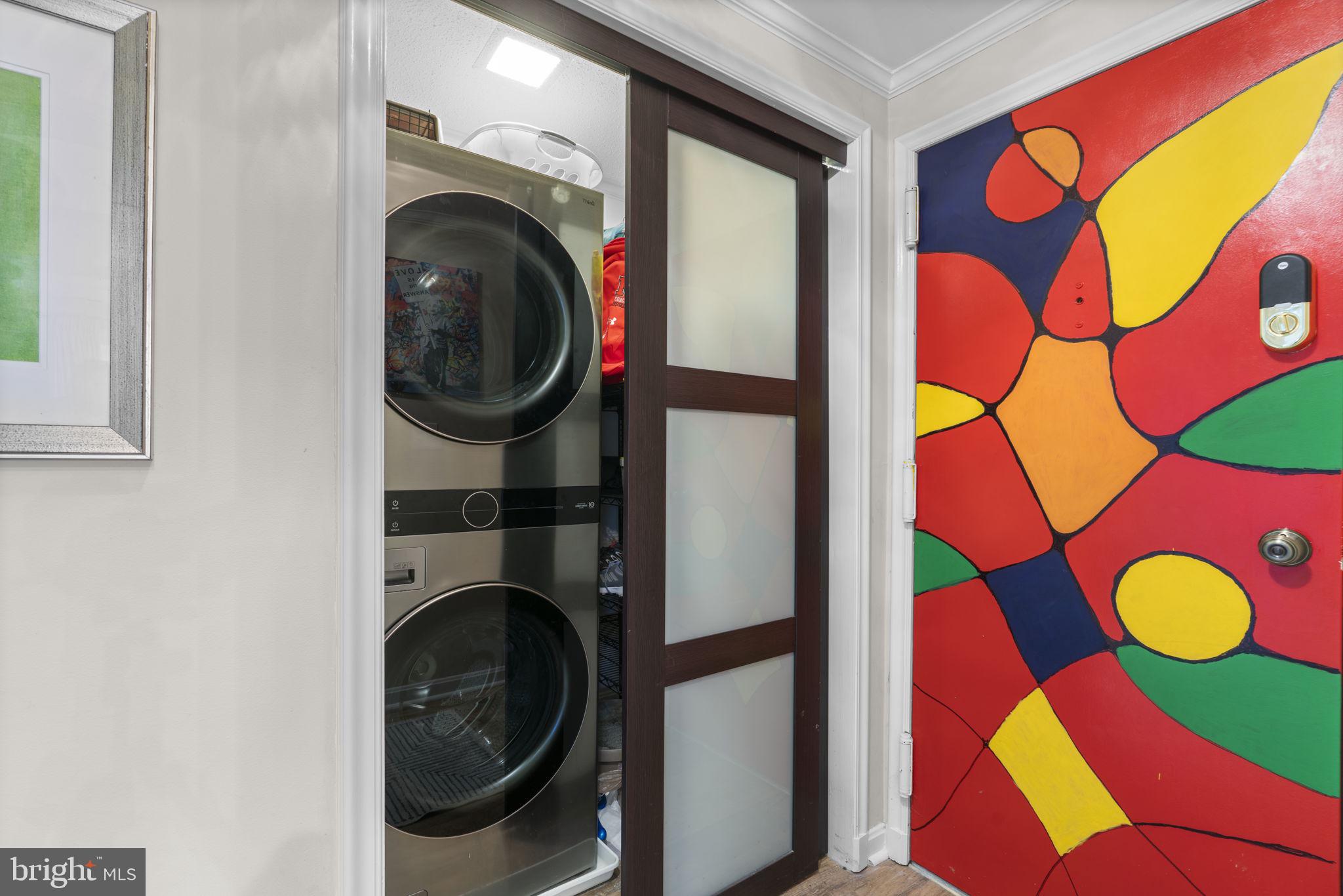 10077 Windstream Drive, Unit 4 Columbia, MD 21044 - Photo 36 of 59 Convenient front-loading washer and dryer in unit