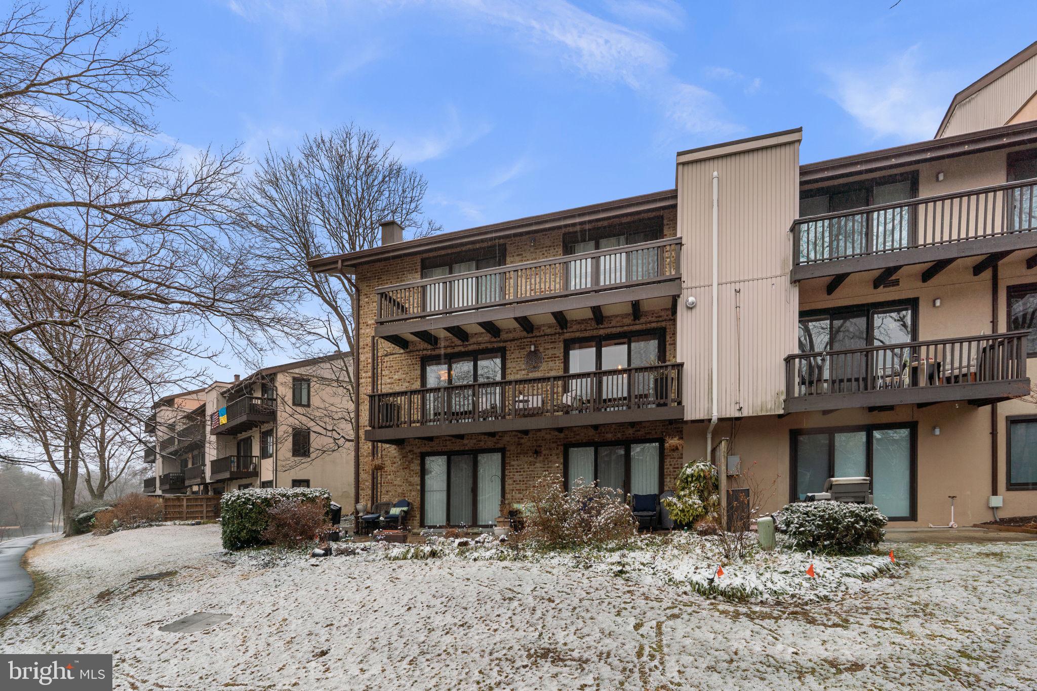 10077 Windstream Drive, Unit 4 Columbia, MD 21044 - Photo 41 of 59 Balcony opens to lake and open space