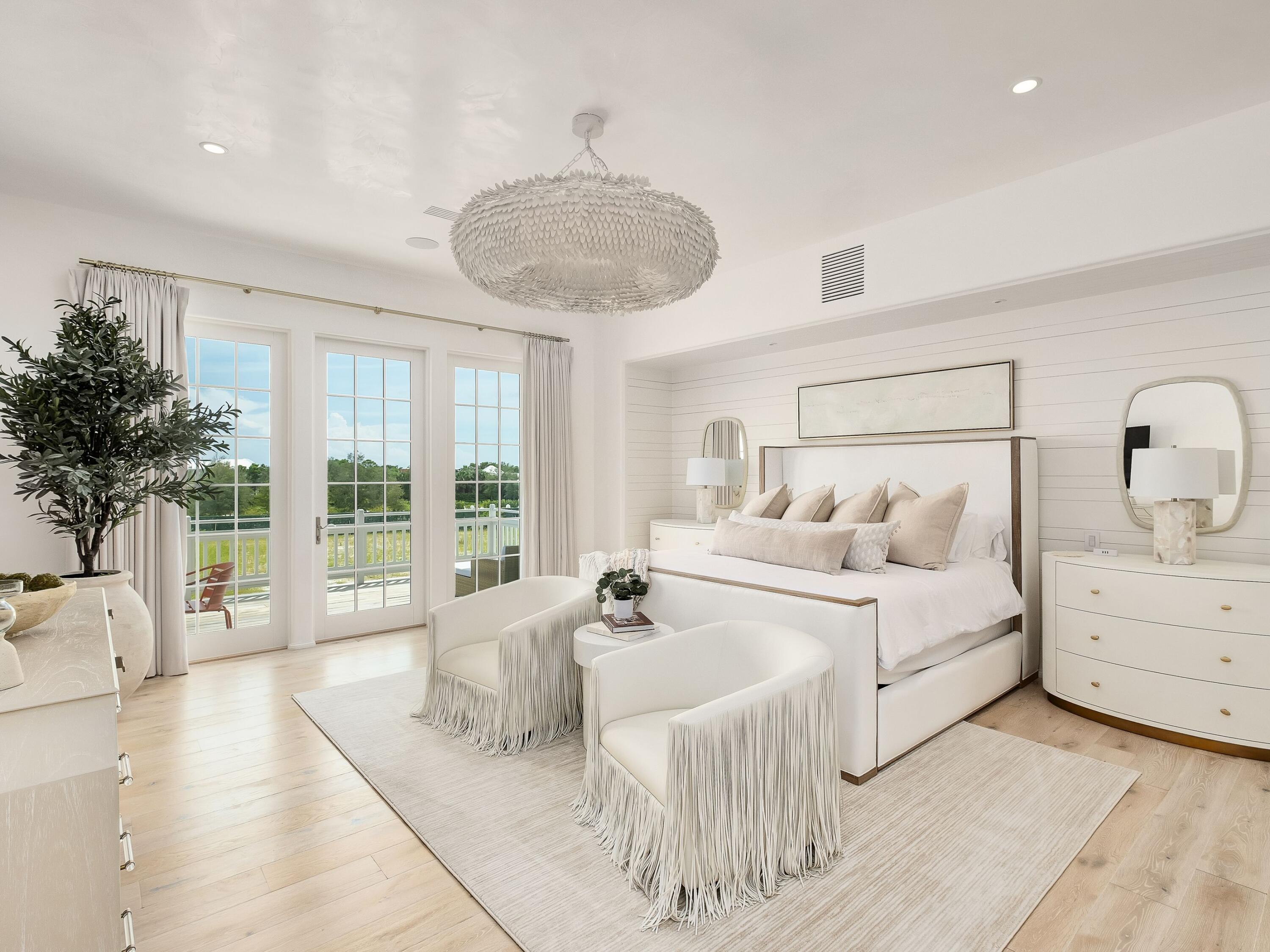 19 Astra Way Inlet Beach, Unit M14 Inlet Beach, FL 32461 - Photo 7 of 30 a spacious bedroom with a bed and large windows