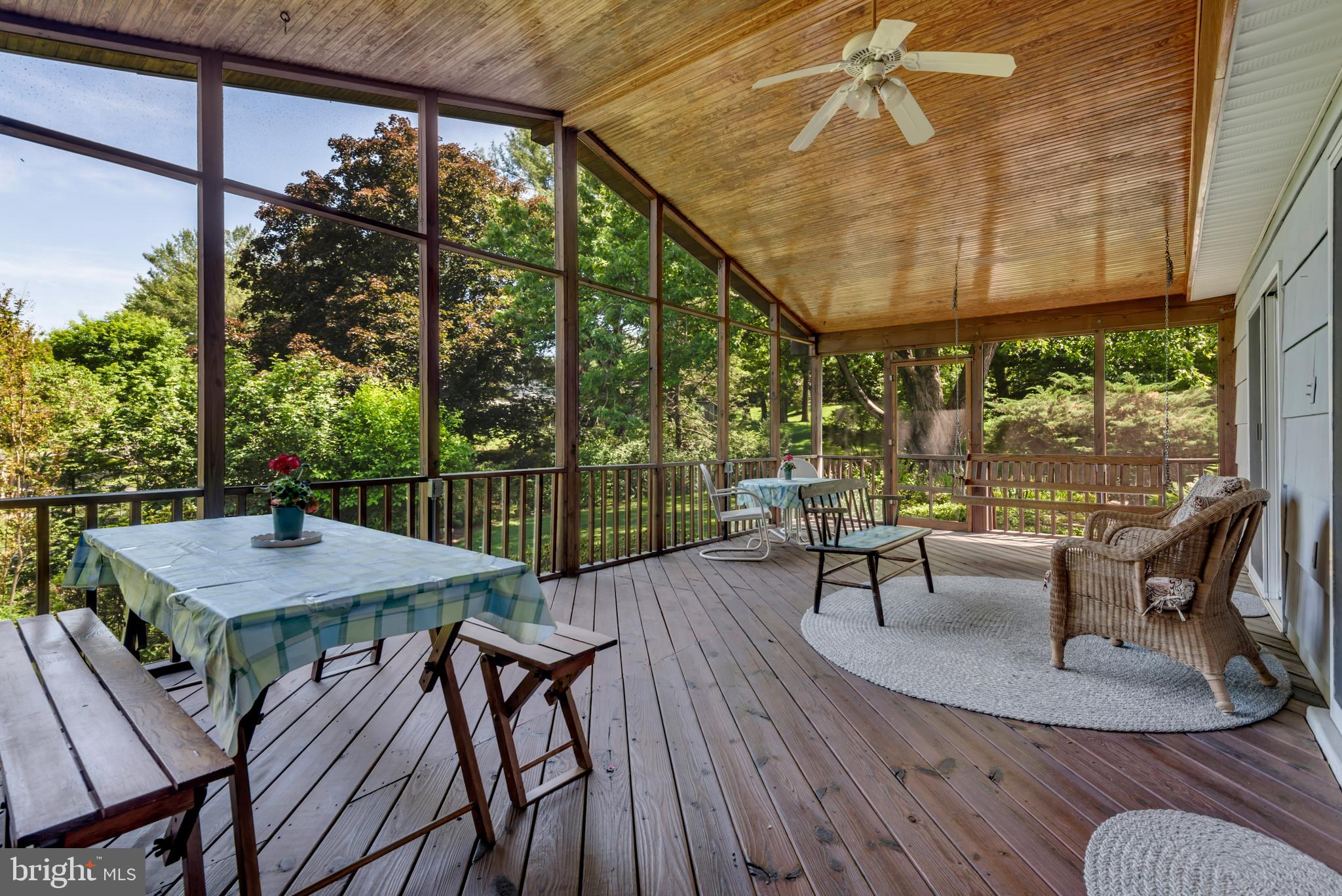 1702 Pot Spring Road Lutherville-Timonium, MD 21093 - Photo 5 of 39 Tranquil screened-in porch is wonderful