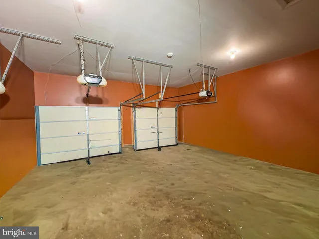 a view of a room with storage