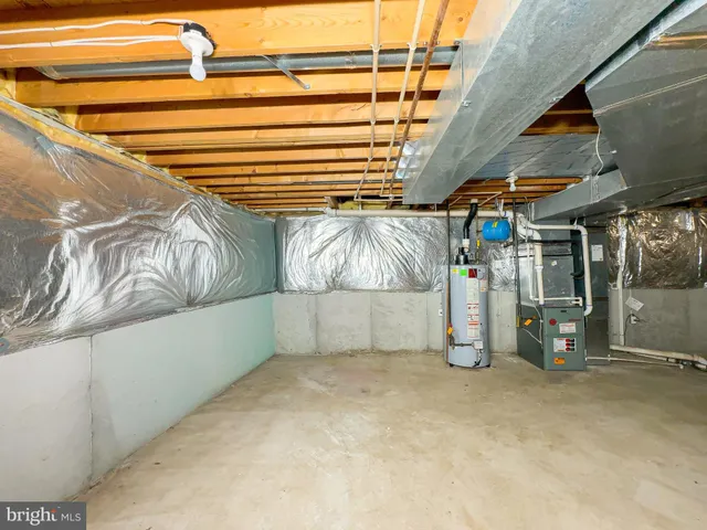 a view of storage and utility room