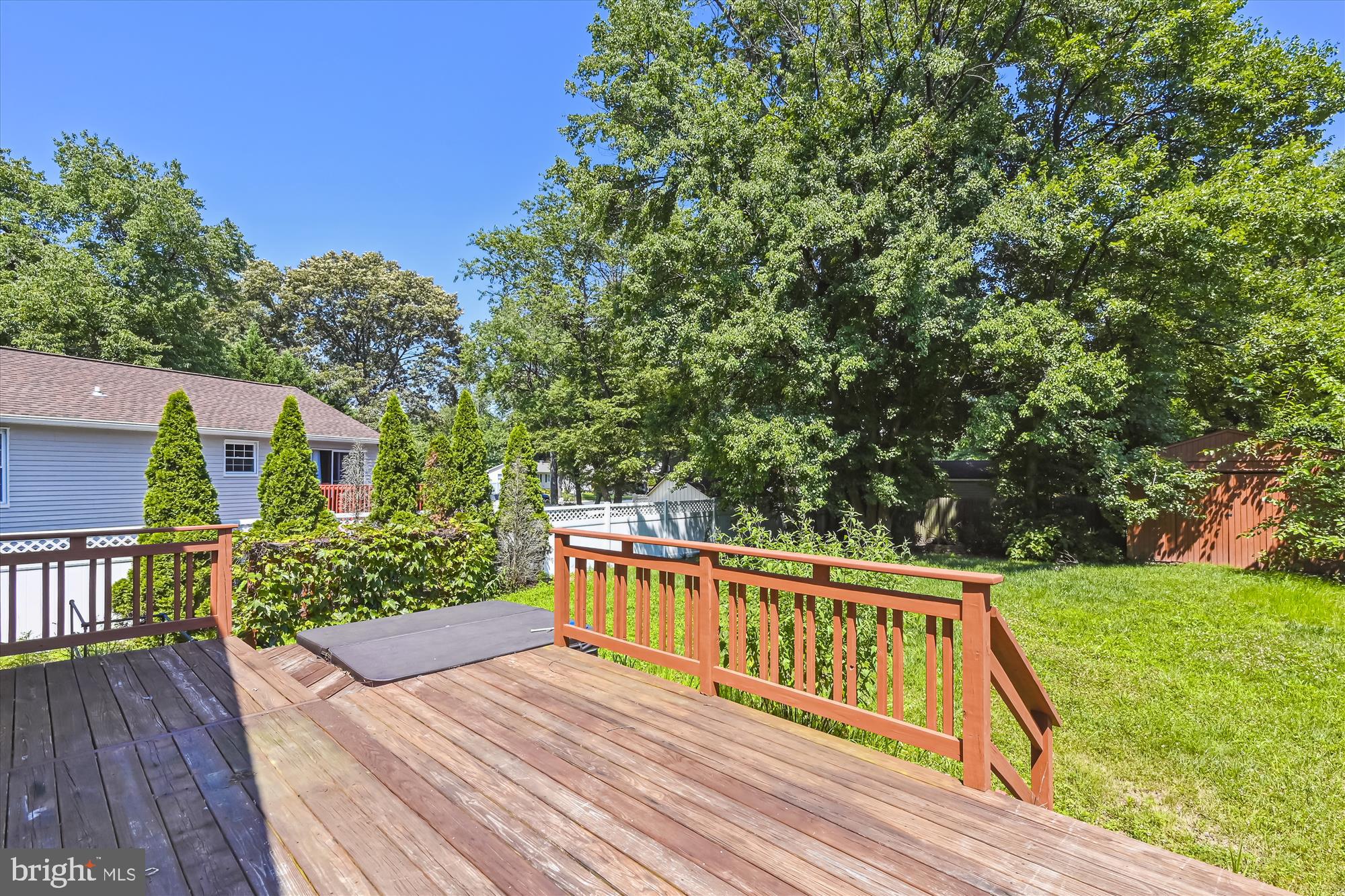 7819 Redwood Tree Road Severn, MD 21144 - Photo 28 of 41 Rear deck