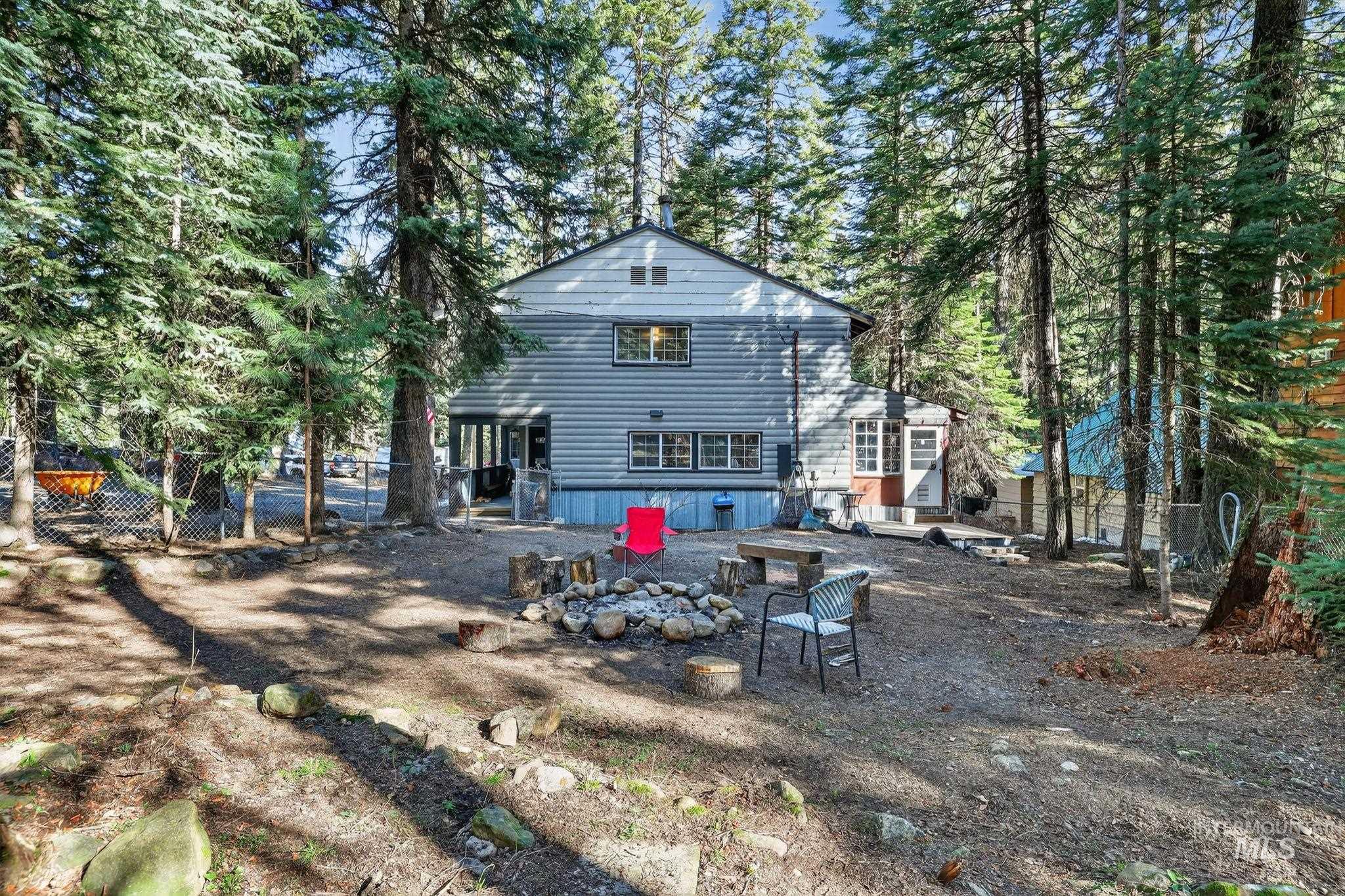 654 Bings Road Cascade, ID 83611 - Photo 35 of 45 Rear view of house featuring a patio