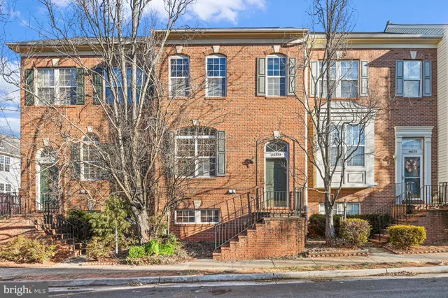 a front view of a building