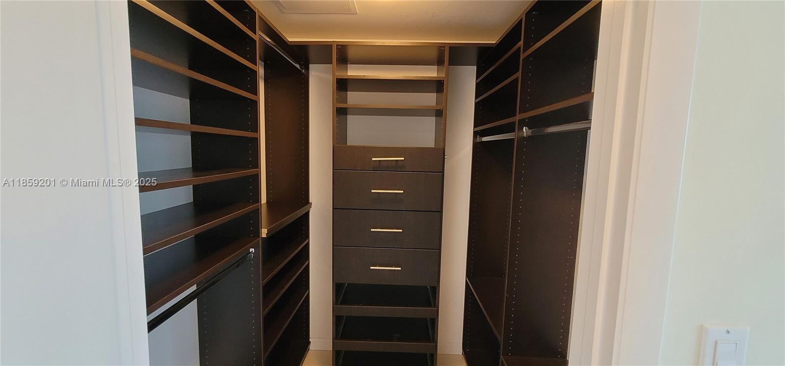 495 Brickell Avenue, Unit 420 Miami, FL 33131 - Photo 42 of 73 a view of walk in closet