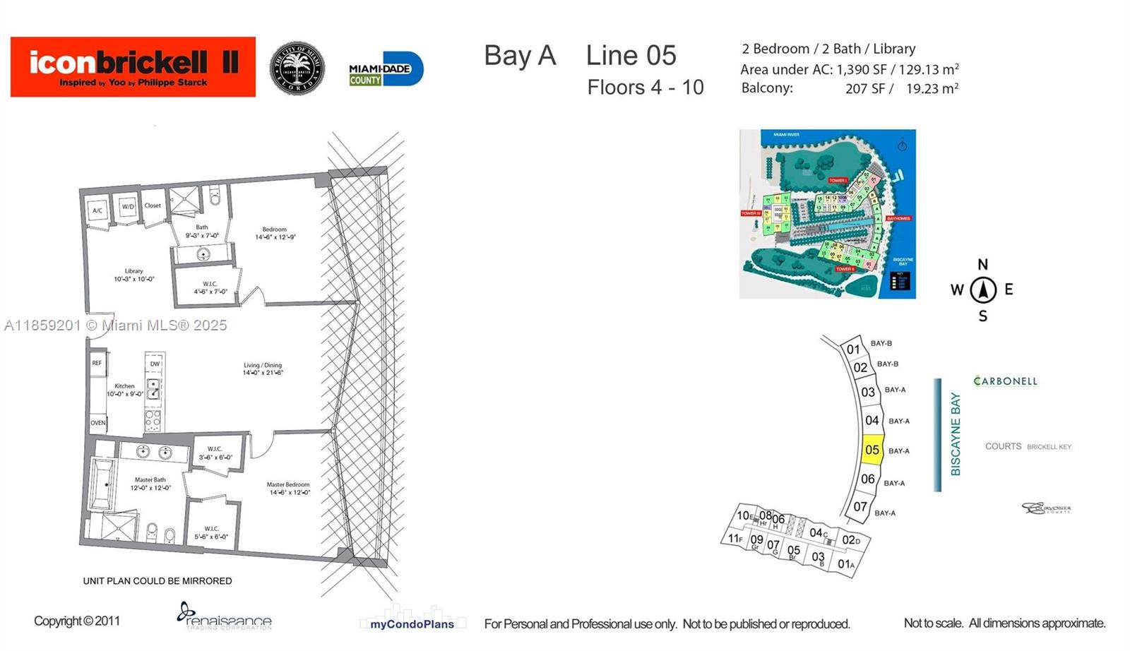 495 Brickell Avenue, Unit 420 Miami, FL 33131 - Photo 73 of 73