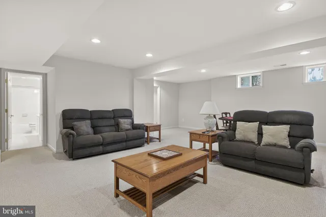 a view of a playground with basketball court