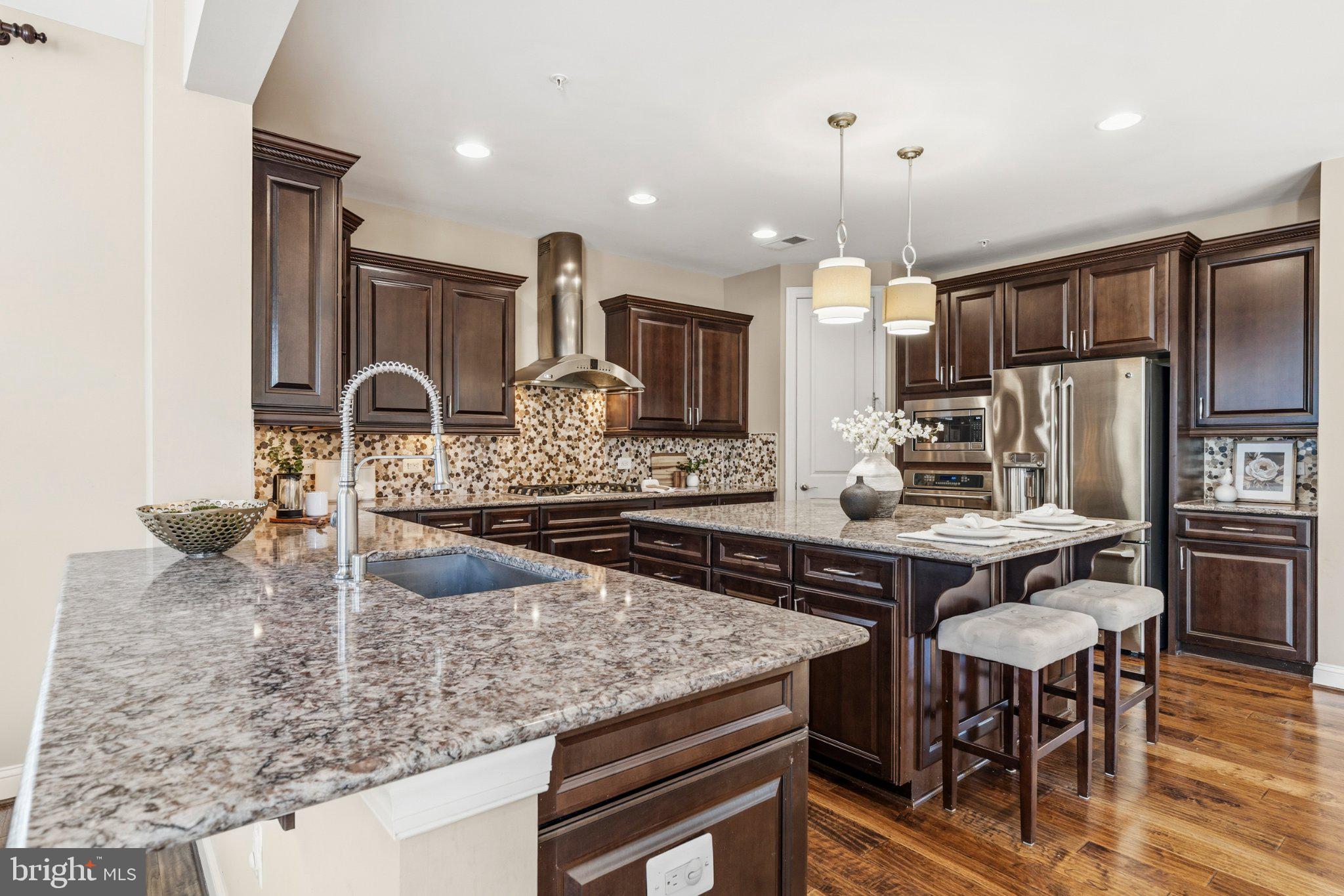 731 Holden Road Frederick, MD 21701 - Photo 25 of 78 Elegant kitchen with rich cabinetry.