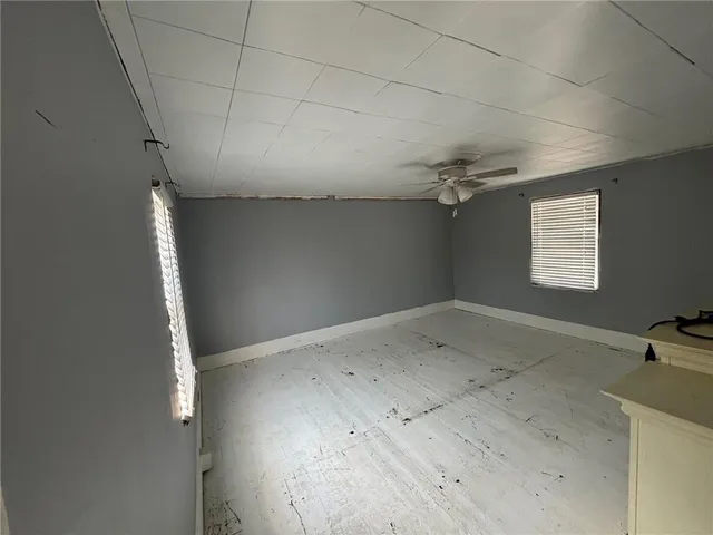 a view of empty room
