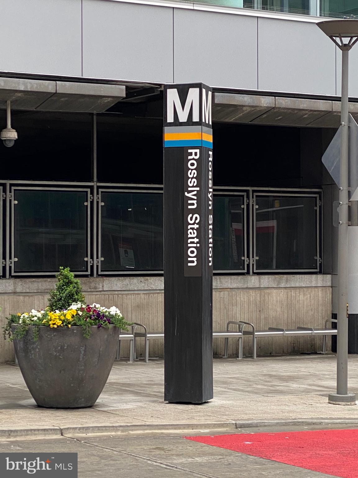 1530 Key Boulevard, Unit 1321 Arlington, VA 22209 - Photo 38 of 42 a view of a door with an outdoor space