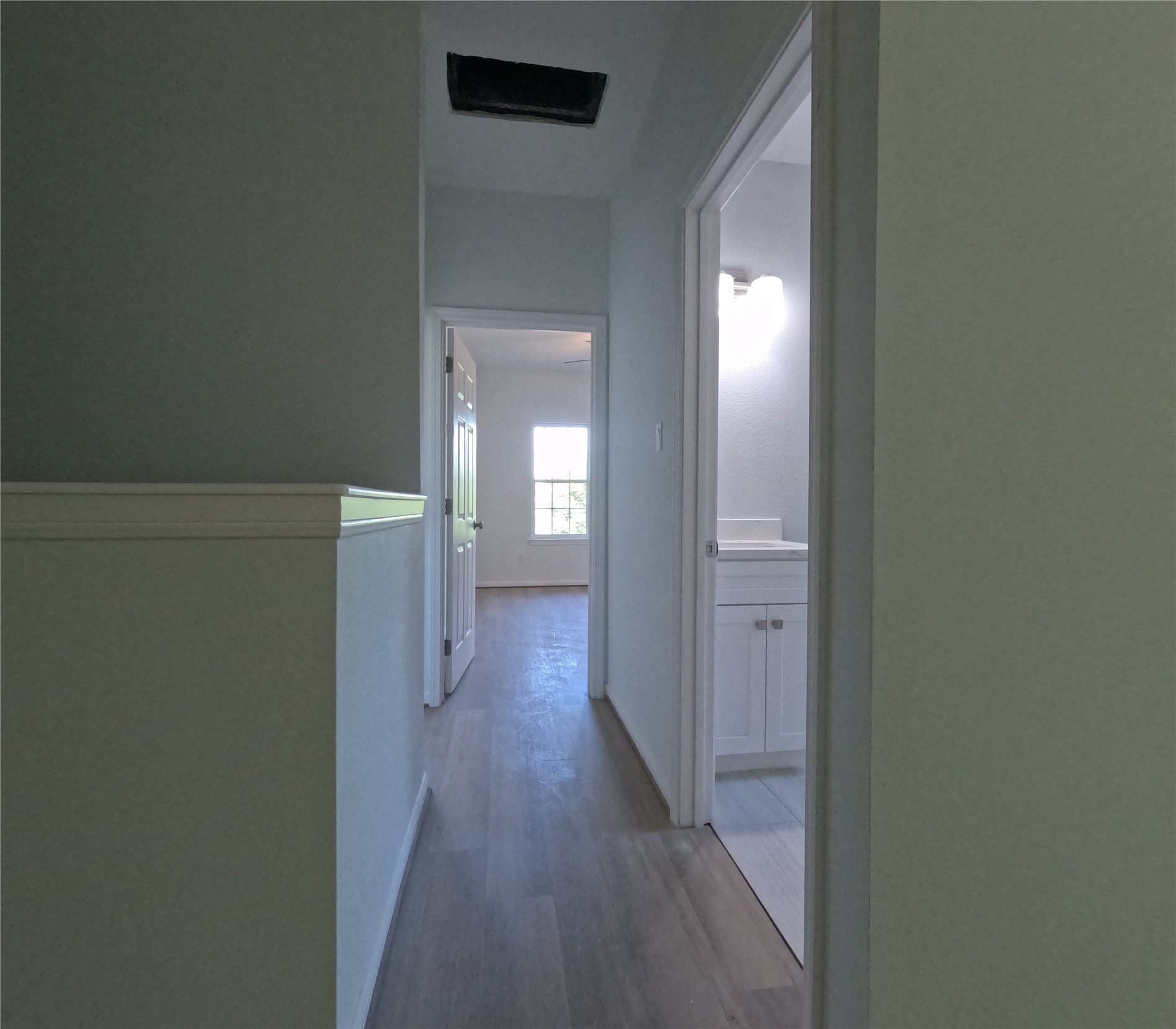 9427 Coffee Street Houston, TX 77033 - Photo 12 of 23 Hallway leading to secondary rooms
