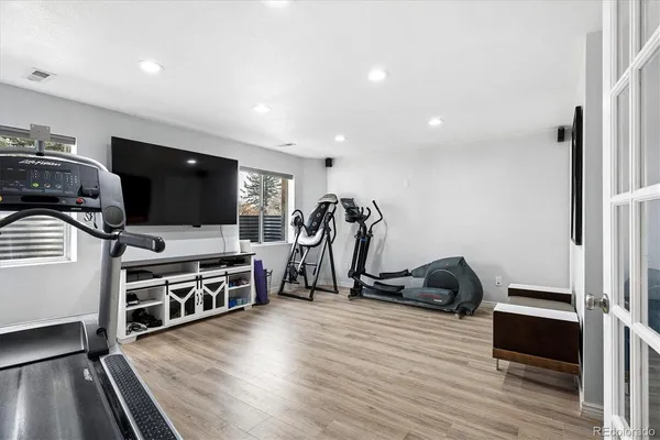 a view of empty room