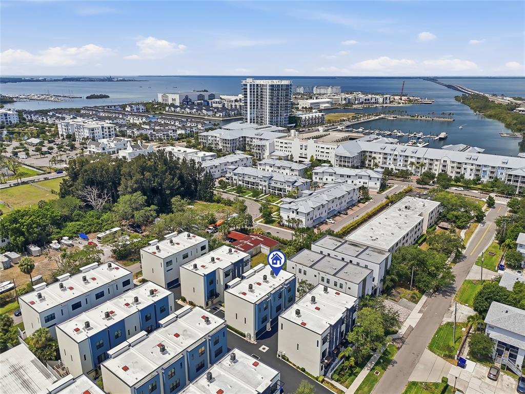 4810 West McElroy Avenue, Unit 30 Tampa, FL 33611 - Photo 42 of 43 an aerial view of a city