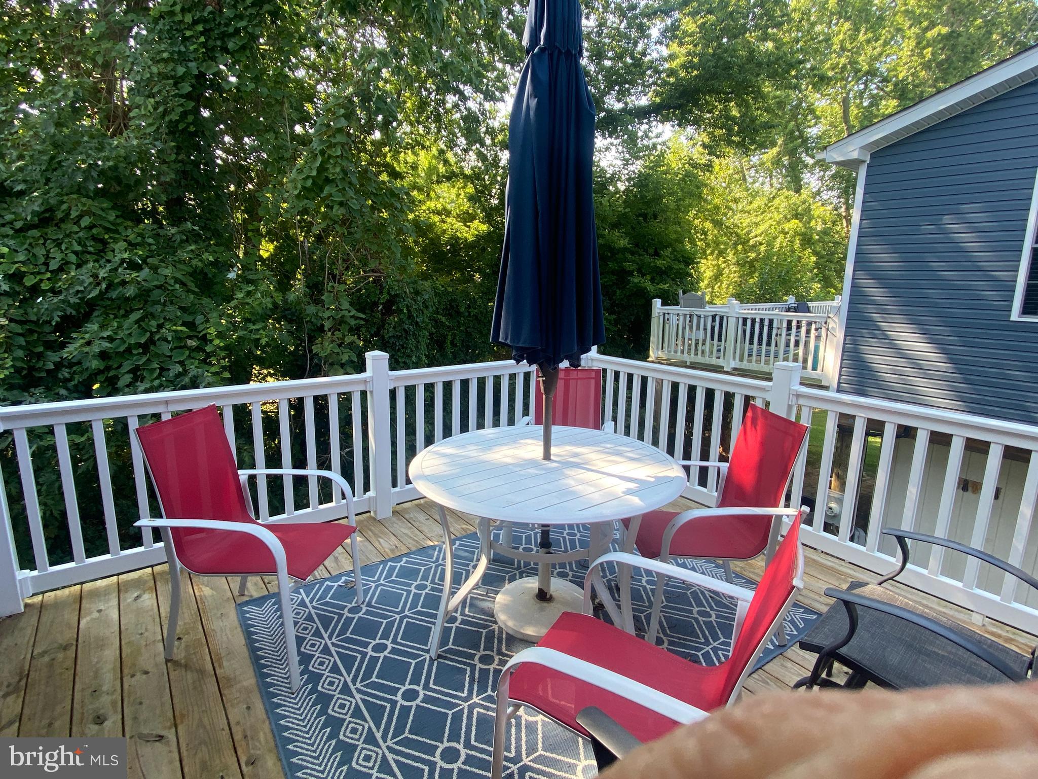 31033 Boatyard Road, Unit 1 Ocean View, DE 19970 - Photo 13 of 24 Deck overlooks the woods