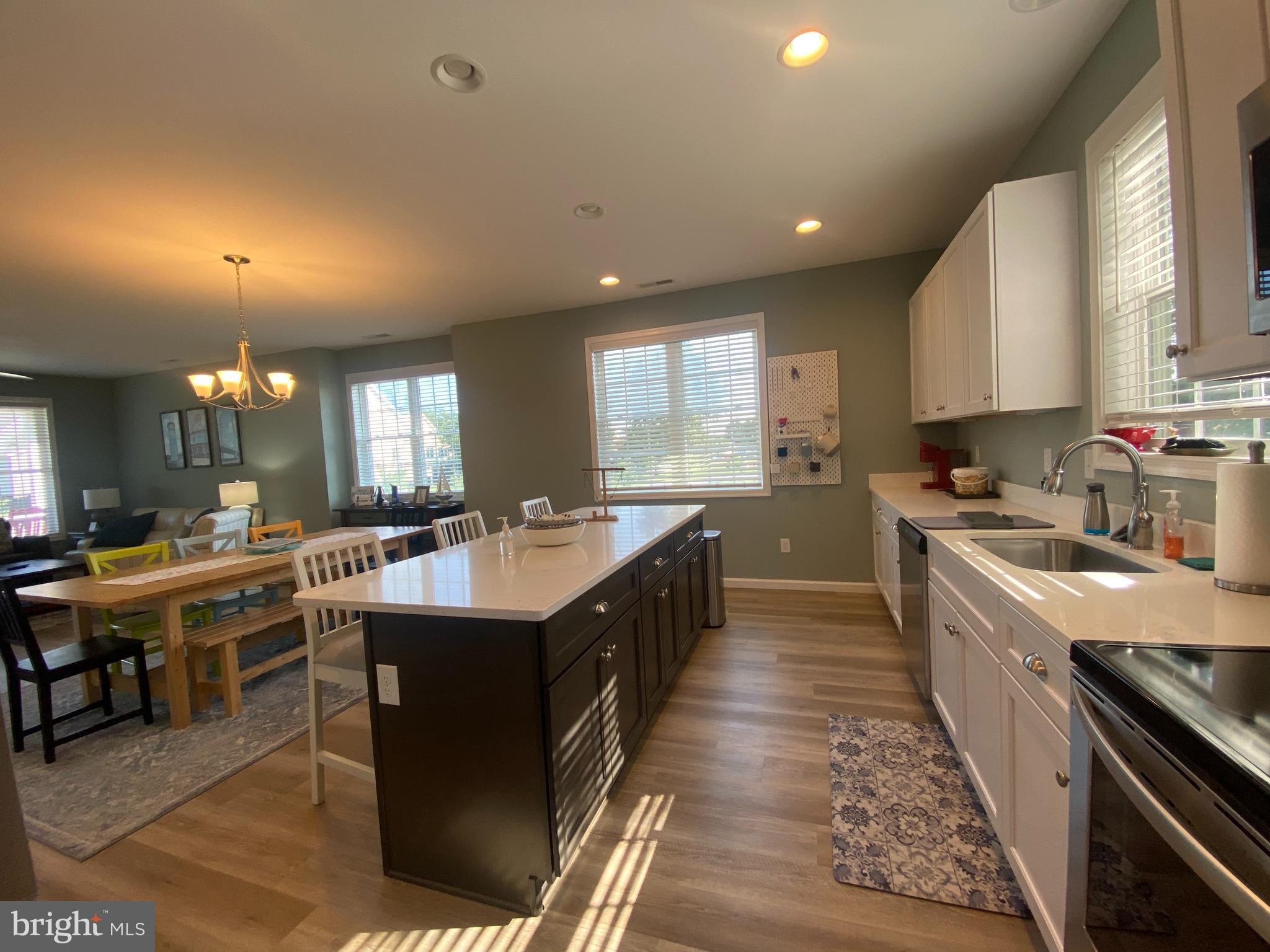 31033 Boatyard Road, Unit 1 Ocean View, DE 19970 - Photo 5 of 24 Gorgeous kitchen! 7.5' island seats 4!