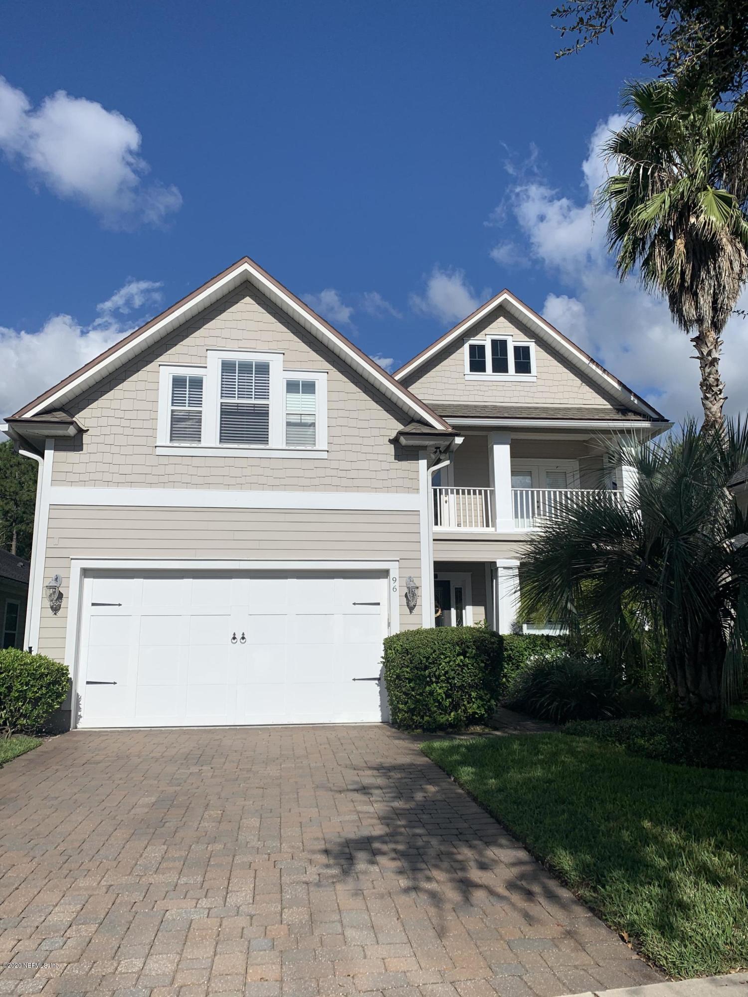 96 Pelican Pointe Road Ponte Vedra Beach, FL 32081 - Photo 3 of 3 Front Elevation