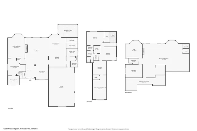 $965,000 | 13584 Creekridge Lane, Fishers, IN 46055