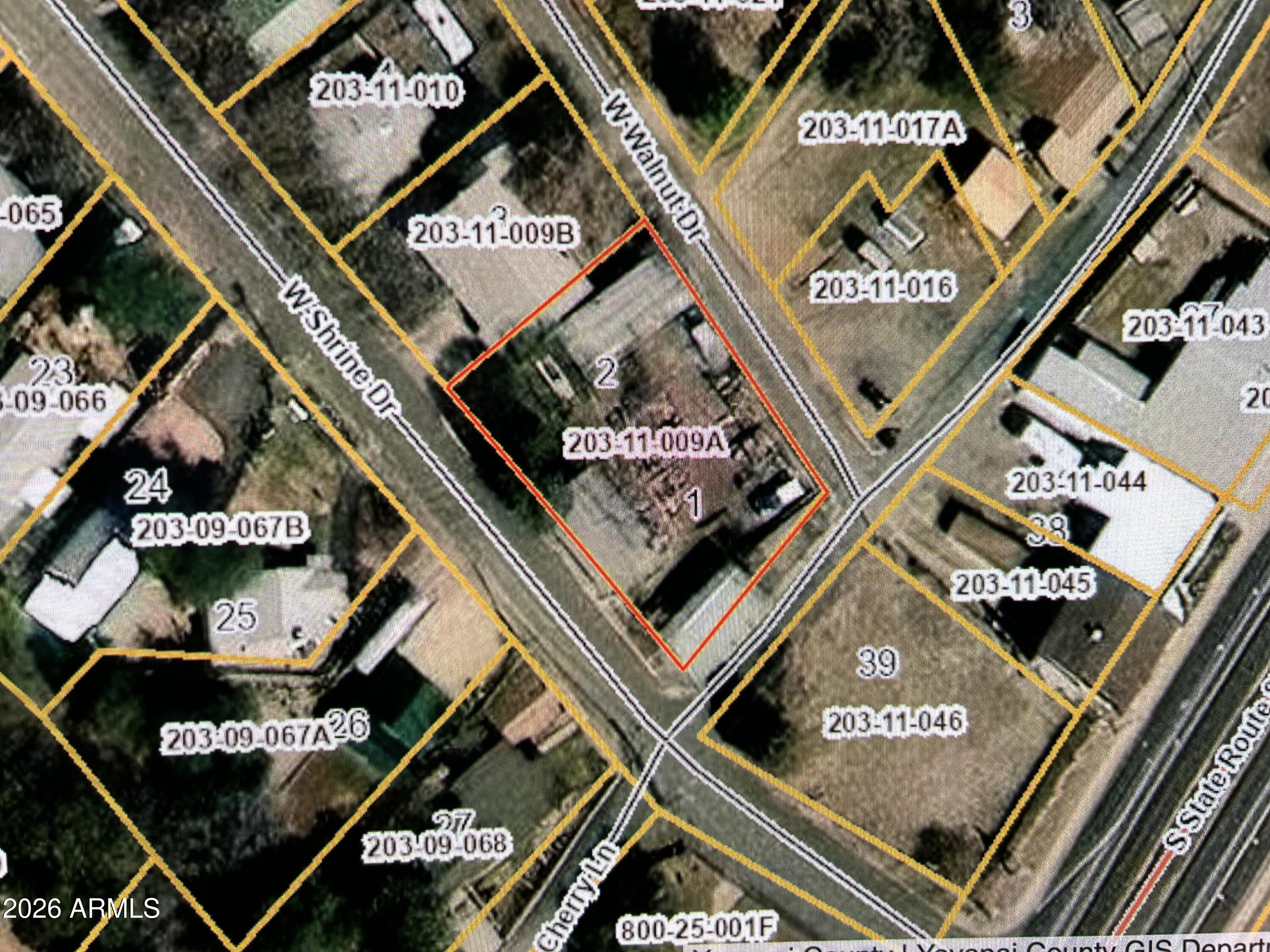 16614 Shrine Drive Yarnell, AZ 85362 - Photo 2 of 40 a close up of a street sign