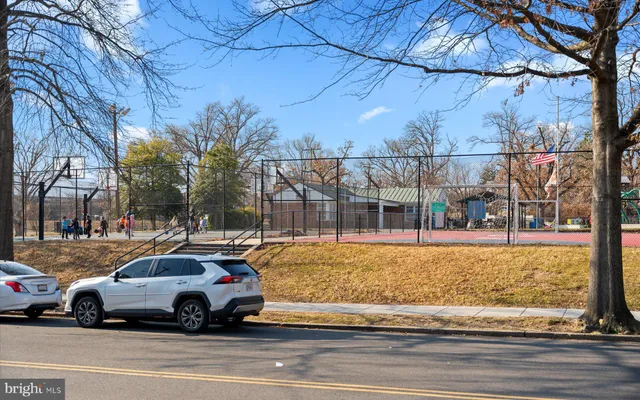 a view of a building entrance