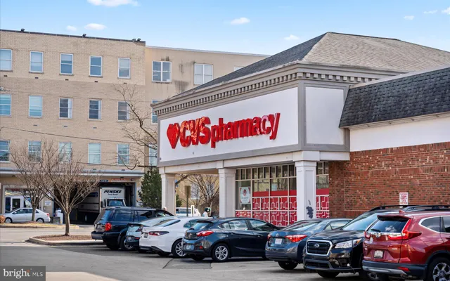 a view of a building with the street