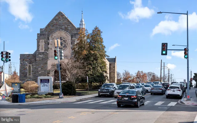a sign on the side of a building