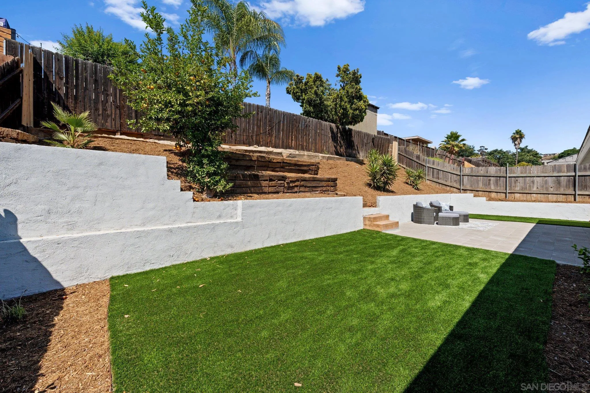 9117 Heatherdale Street Santee, CA 92071 - Photo 26 of 31 a view of garden with patio