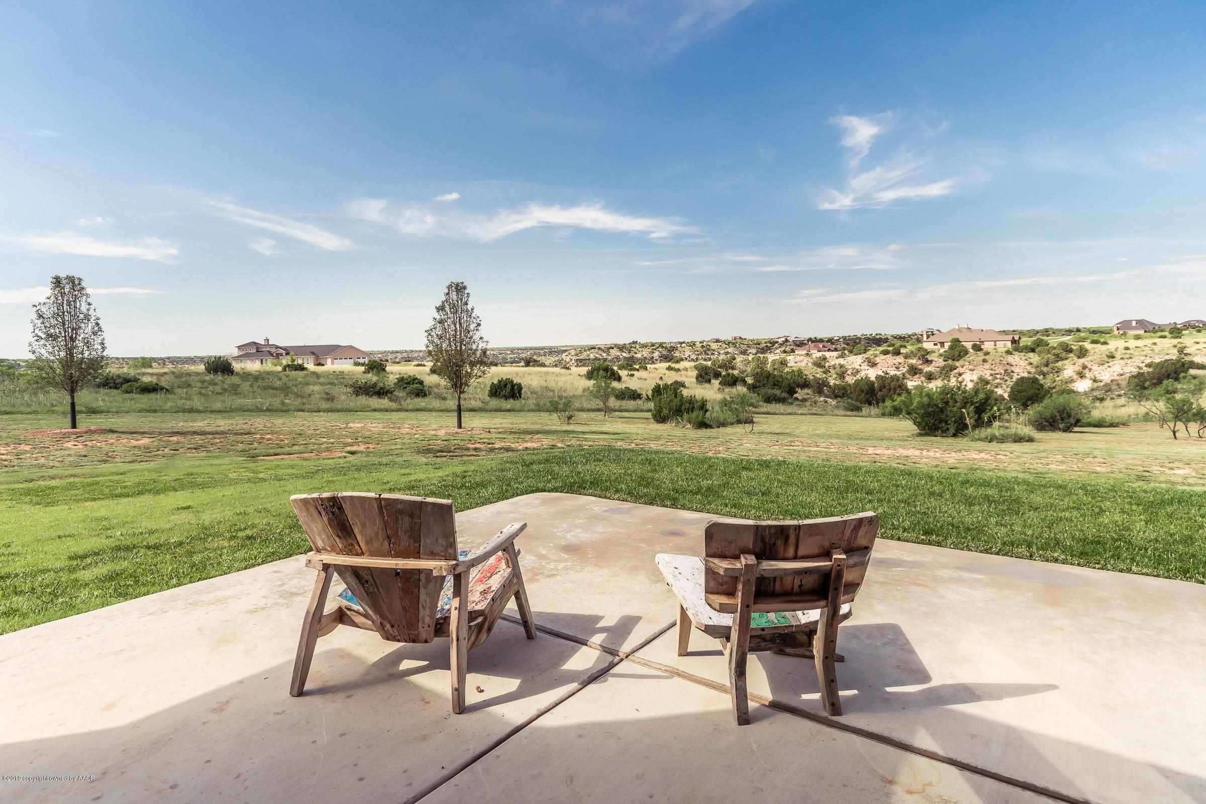7400 Canyon Bend Road Amarillo, TX 79118 - Photo 32 of 40 031_Back View, Back Yard