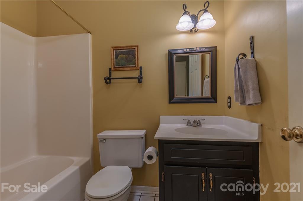 4733 Hunting Country Road Tryon, NC 28782 - Photo 25 of 48 a bathroom with a sink vanity mirror and toilet