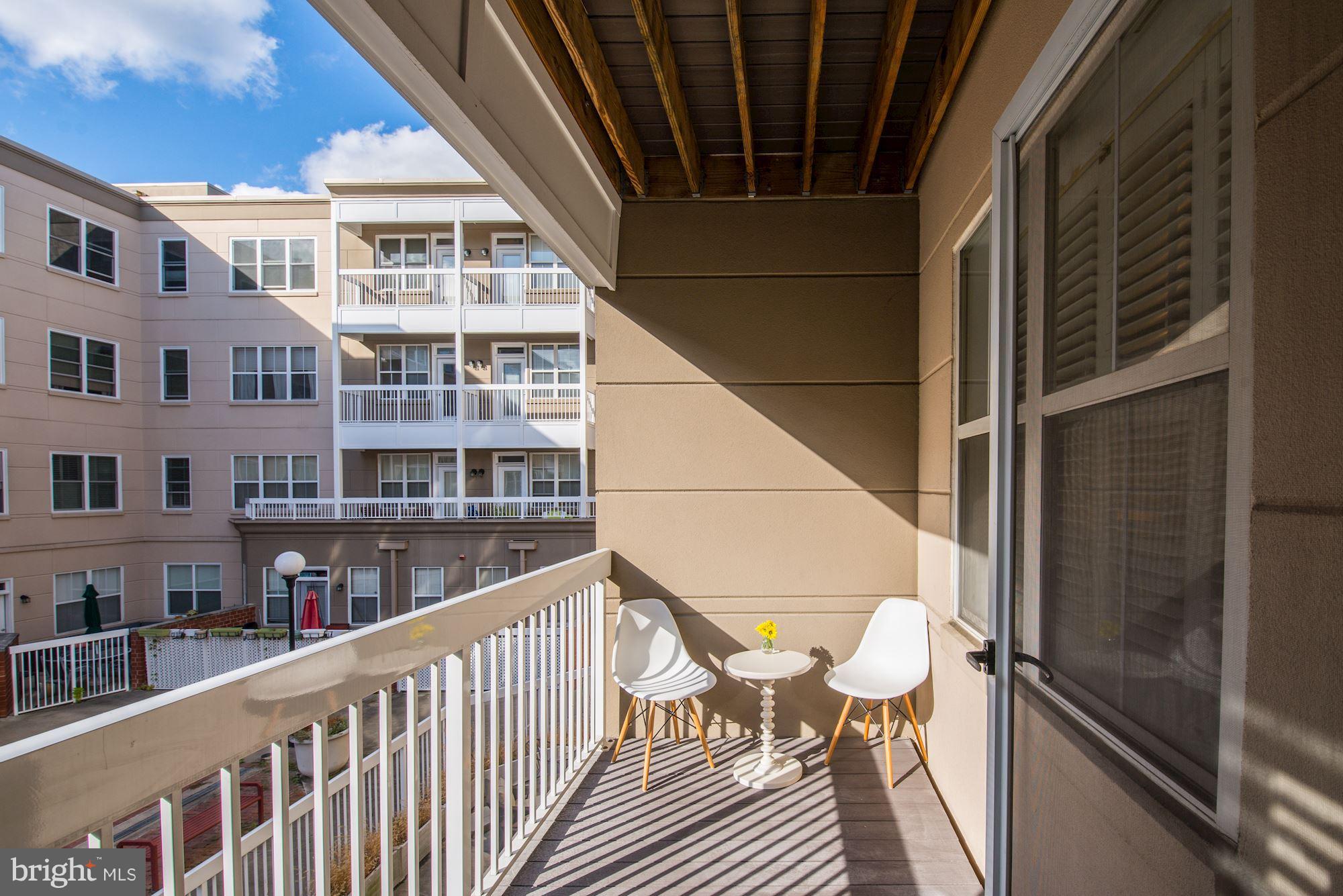 2004 11th Street Northwest, Unit 231 Washington, DC 20009 - Photo 13 of 26 Charming private balcony
