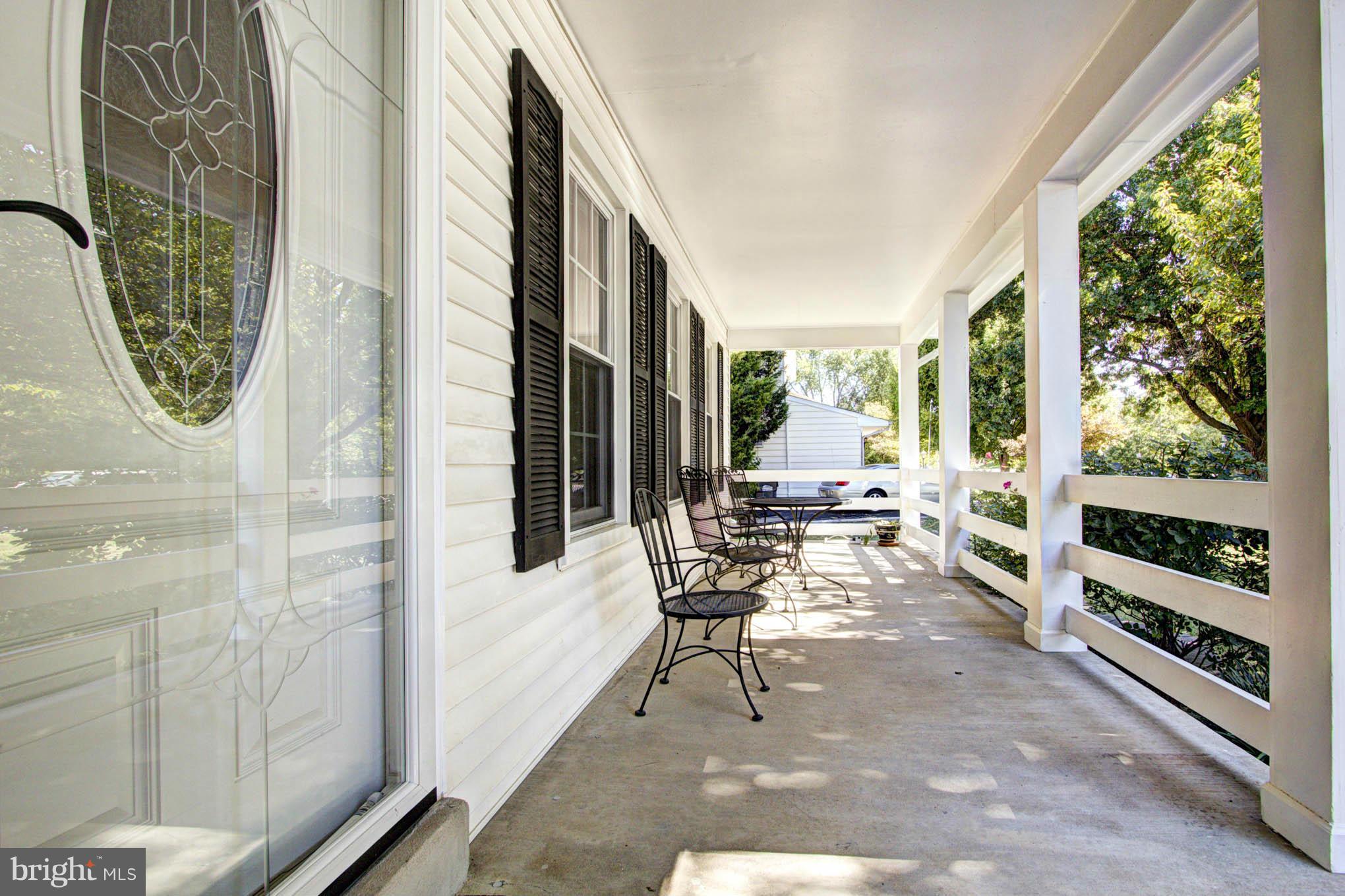 13812 Poplar Tree Road Fairfax, VA 20151 - Photo 2 of 29 Full Front Porch