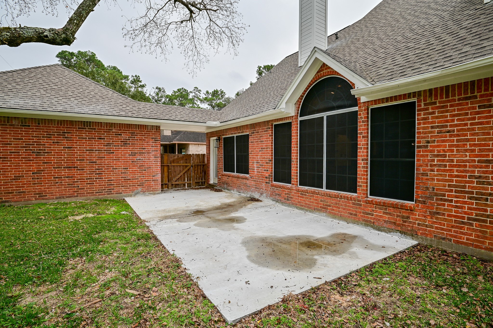 17910 Moss Point Drive Spring, TX 77379 - Photo 29 of 32 front view of a house with a yard