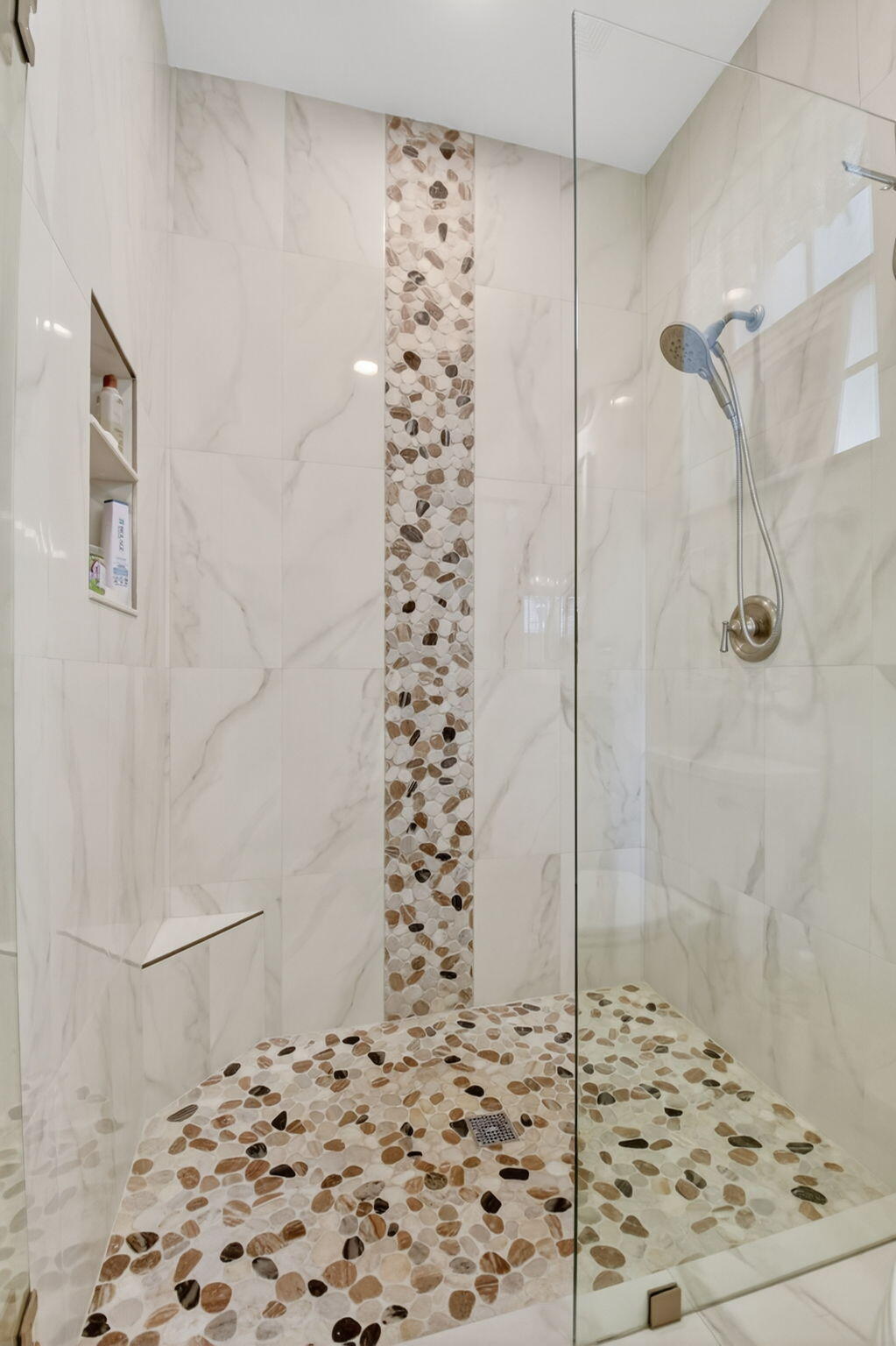 6210 Heliconia Road Delray Beach, FL 33484 - Photo 35 of 53 a bathroom with a shower and a sink