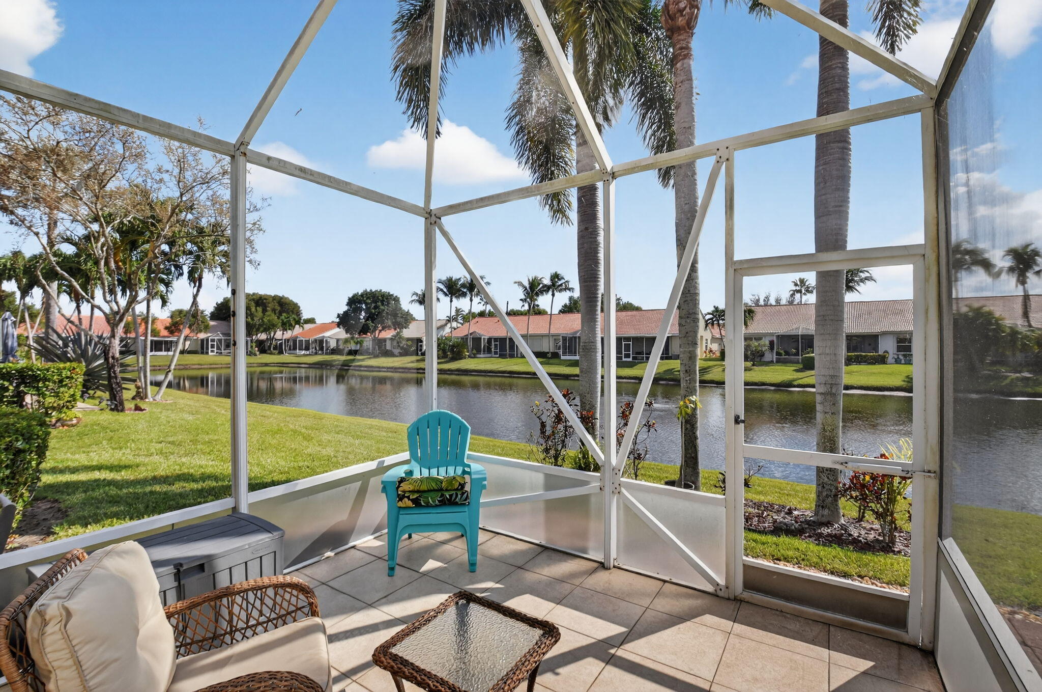 6210 Heliconia Road Delray Beach, FL 33484 - Photo 45 of 53 a view of a balcony with lake view and a ocean view