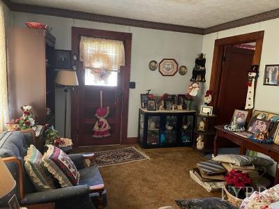 1368 Stone Mill Road Hurt, VA 24563 - Photo 10 of 17 a living room with furniture and a fireplace