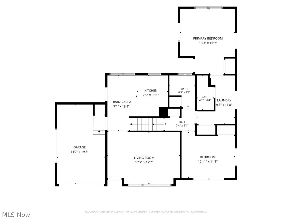 153 Far View Road Southwest North Canton, OH 44720 - Photo 27 of 30 main level floorplan
