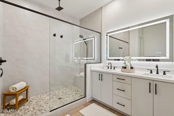 a view of a closet area